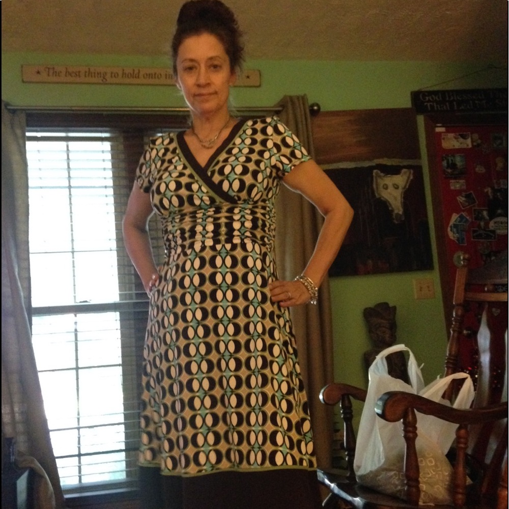 Comfy v neck dress